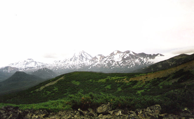 Камчатские горы. Фото А. Смелковой