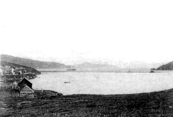 Петропавловская гавань. 1889 год.