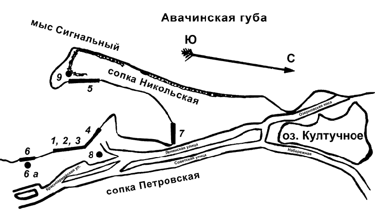 Схема строящегося морского порта Петропавловска-Камчатского