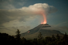 Извержение вулкана Кизимен (Kizimen Volcano) на Камчатке