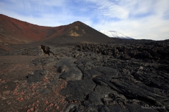 Застывший лавовой поток извержения вулкана Толбачик