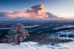 Извержение вулкана Кизимен (Щапинская сопка, Kizimen Volcano)